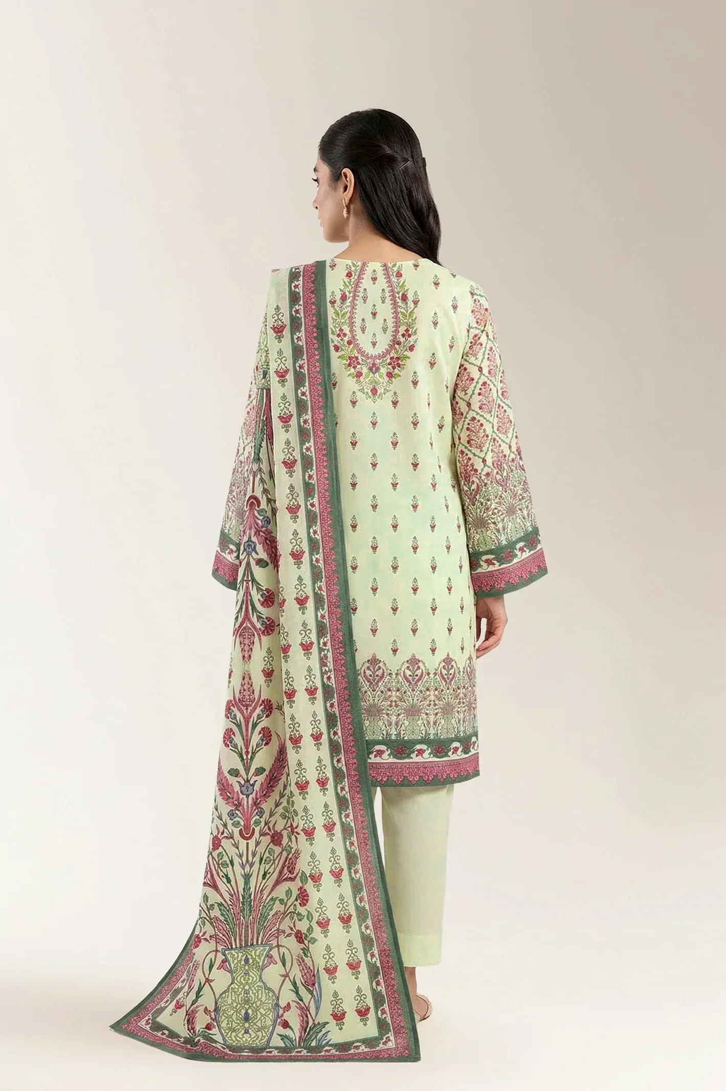Printed Unstitched 3PC - Image 2