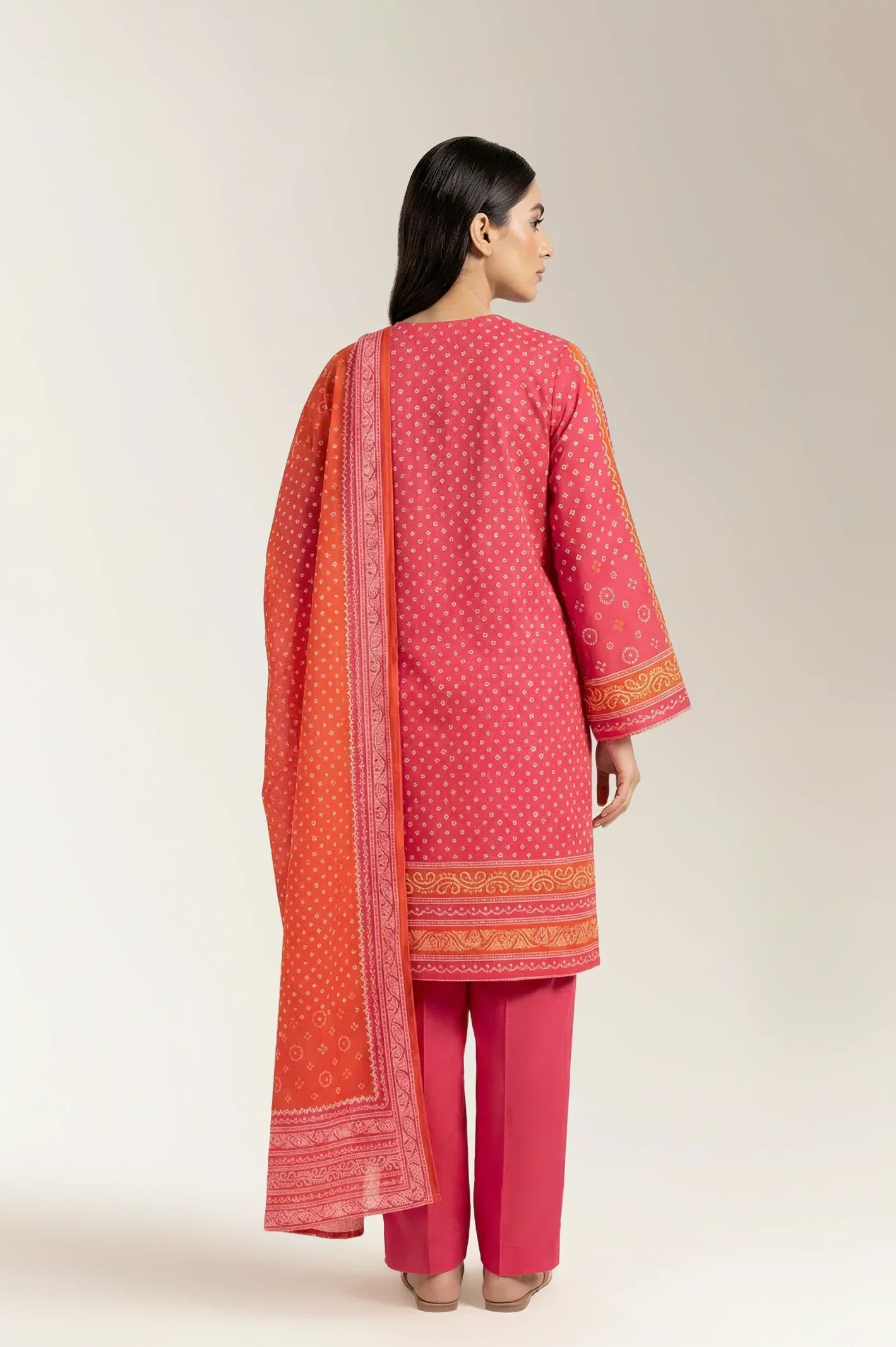Printed Unstitched 3PC - Image 2