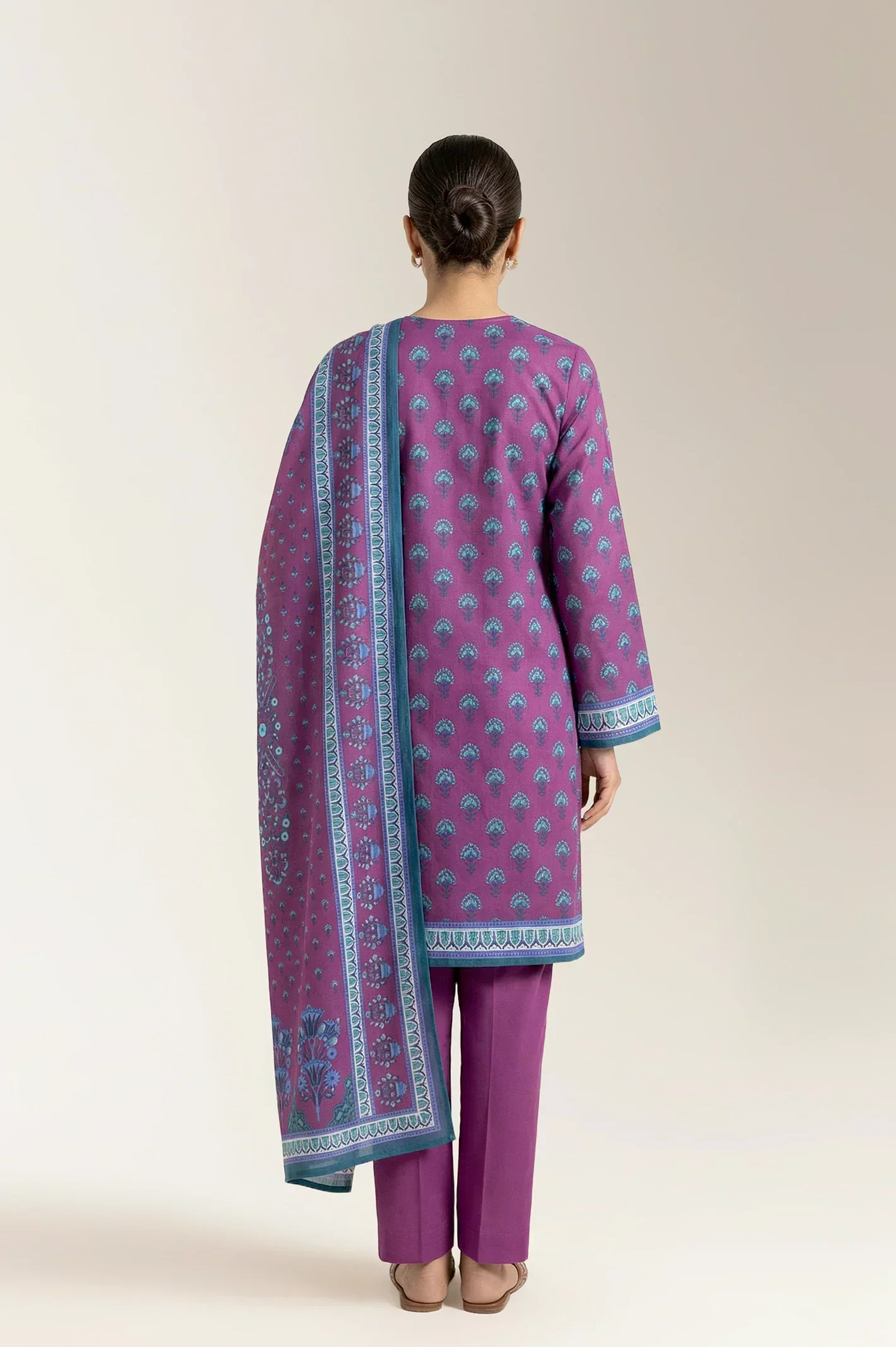 Printed Unstitched 3PC - Image 2