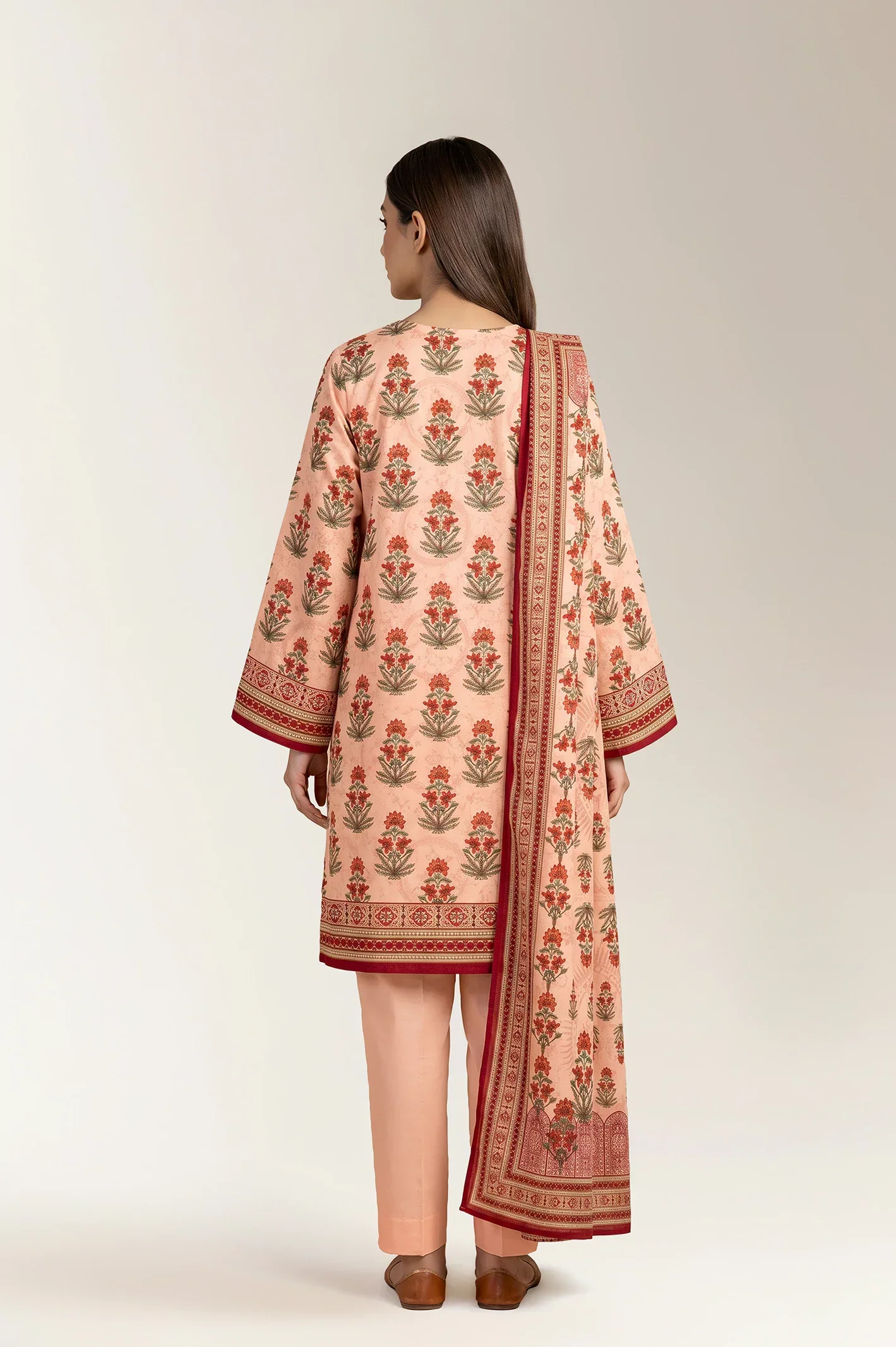 Printed Unstitched 3PC - Image 2
