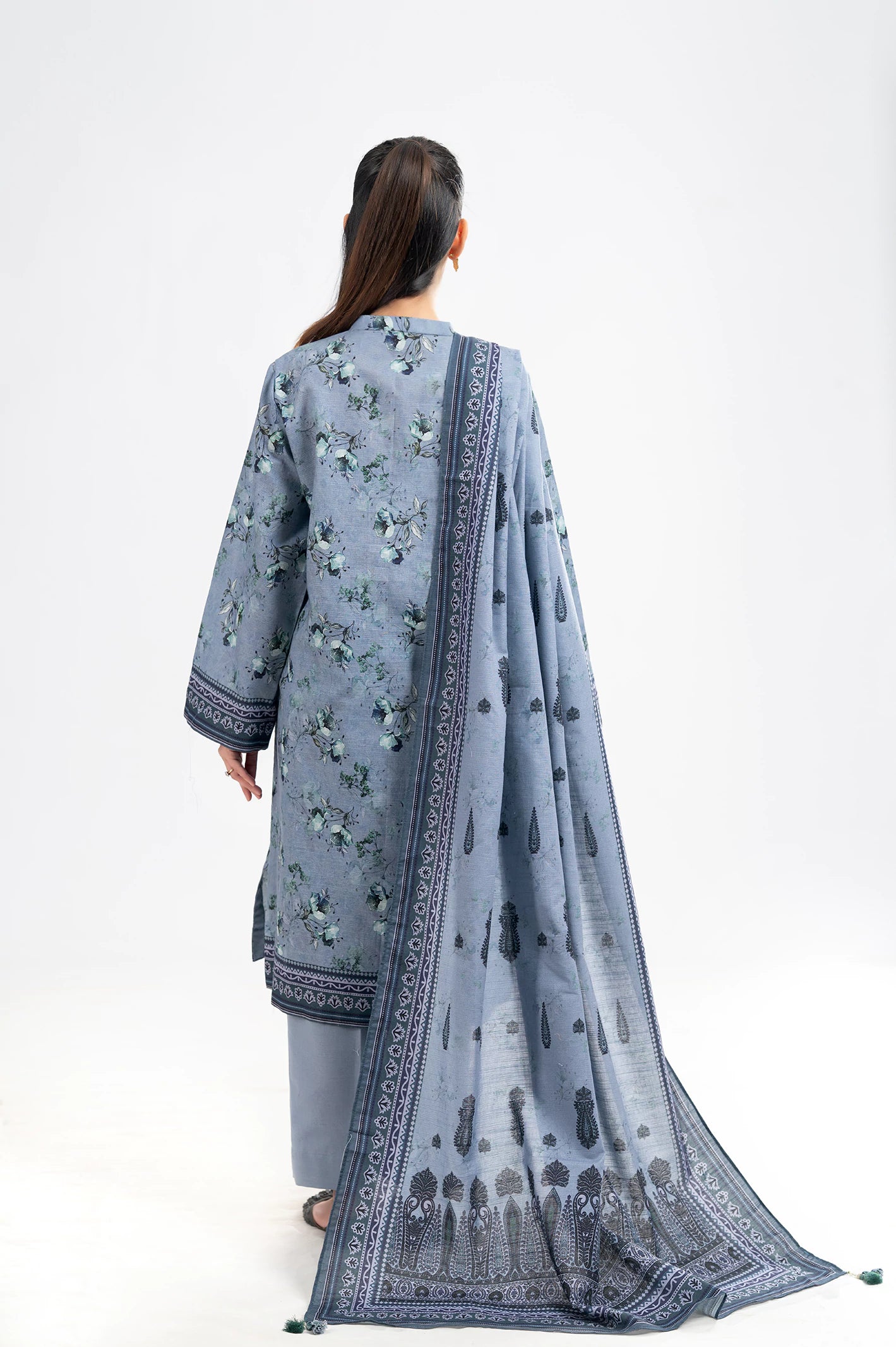 Printed Unstitched 3PC - Image 3