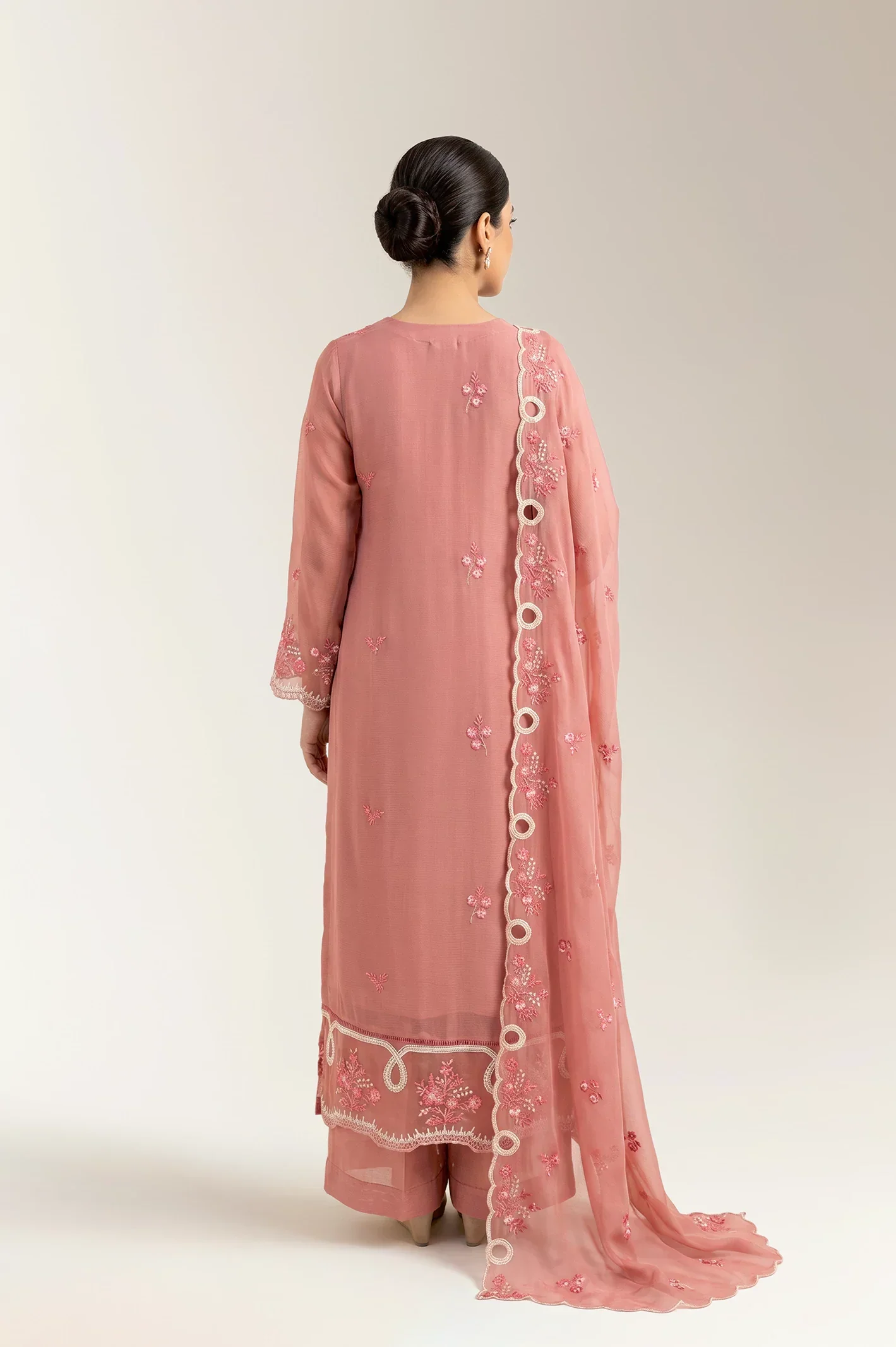 Embroidered Unstitched 3PC - Image 2